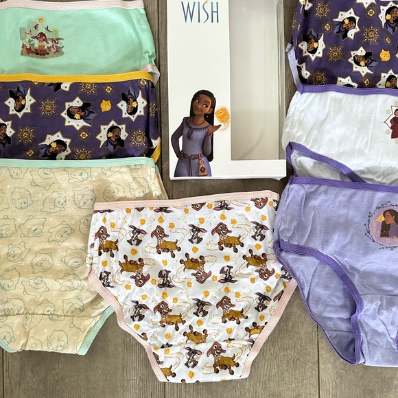 New Disney Wish Underwear Briefs 7 Pairs multimedia - Picture 4 of 10
